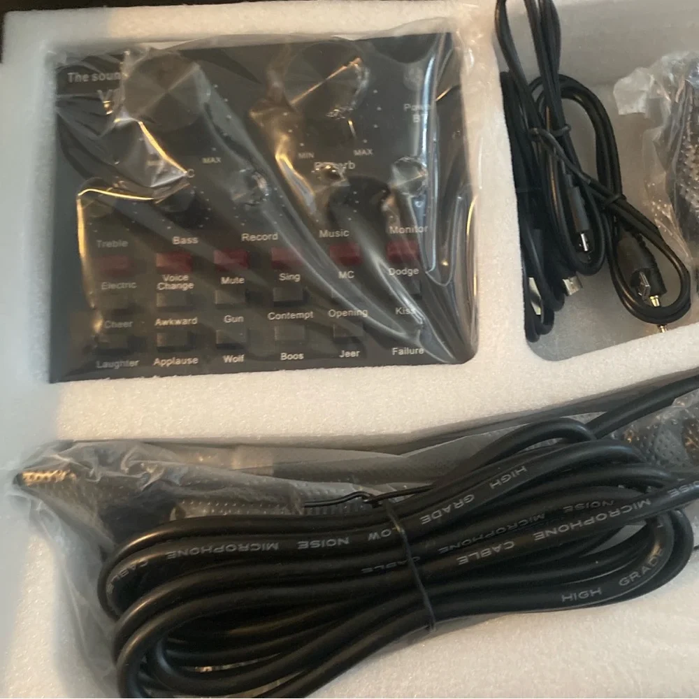 Microphone and Soundboard